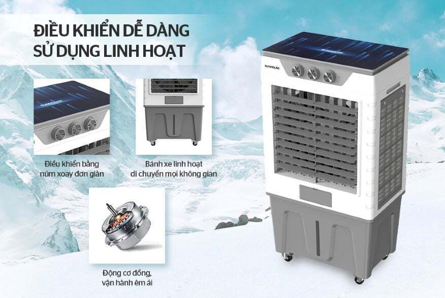 máy làm mát sunhouse shd7777