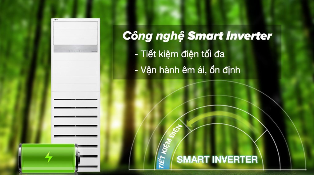 máy lạnh tủ đứng lg inverter 3 hp zpnq30gr5e0/zuac1