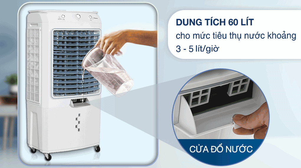 máy làm mát kangaroo kg50f88 200w