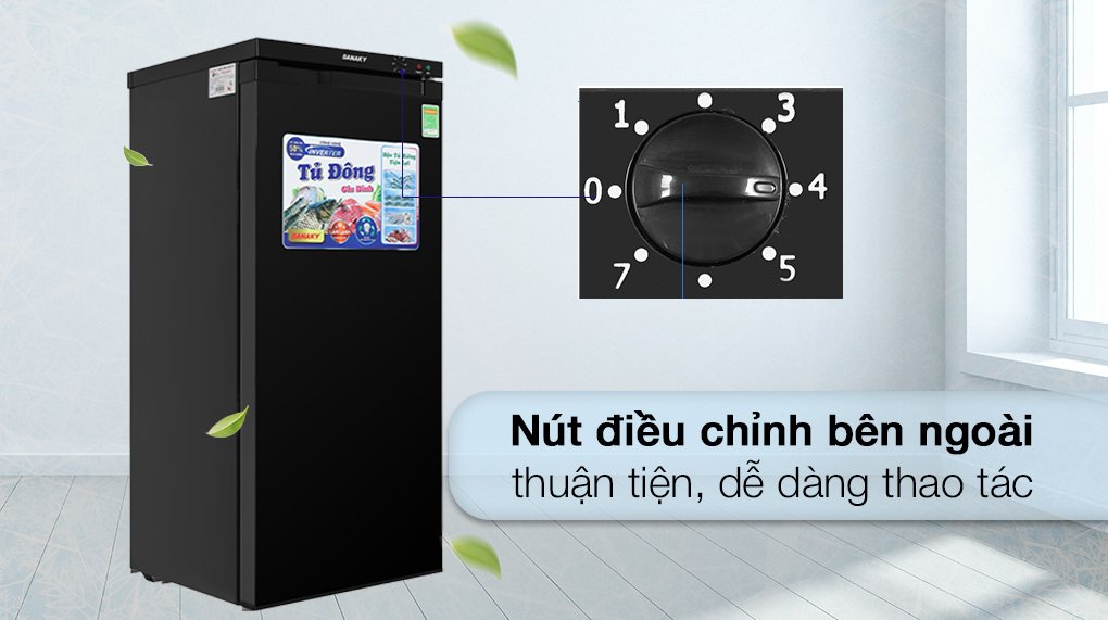 tủ đông sanaky inverter 150 lít vh-180vd3