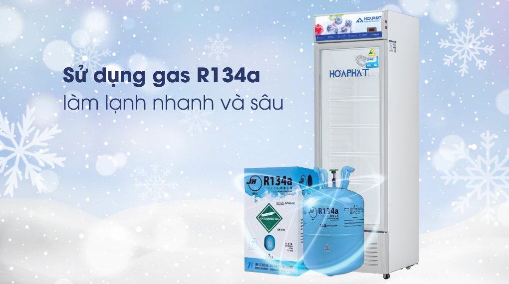 tủ mát hoà phát 280 lít hsr d6280