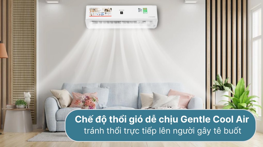 máy lạnh sharp inverter 1 hp ah-xp10yhw