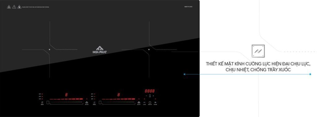 bếp điện từ đôi hòa phát hpc d21a2