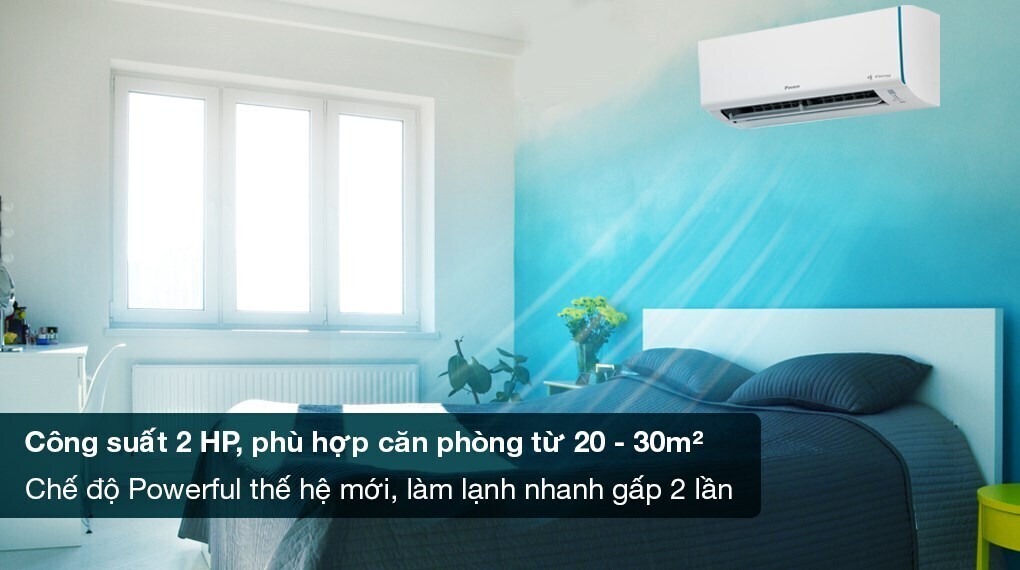 máy lạnh daikin inverter 2 hp ftkf50yvmv mẫu mới 2025