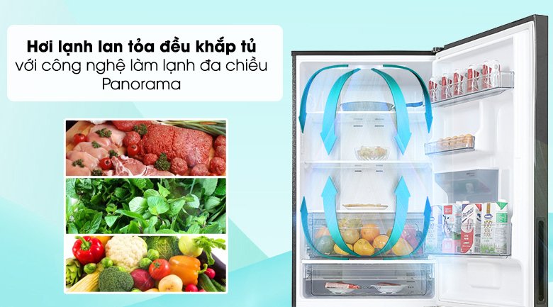 tủ lạnh panasonic inverter 417 lít nr-bx471gpkv