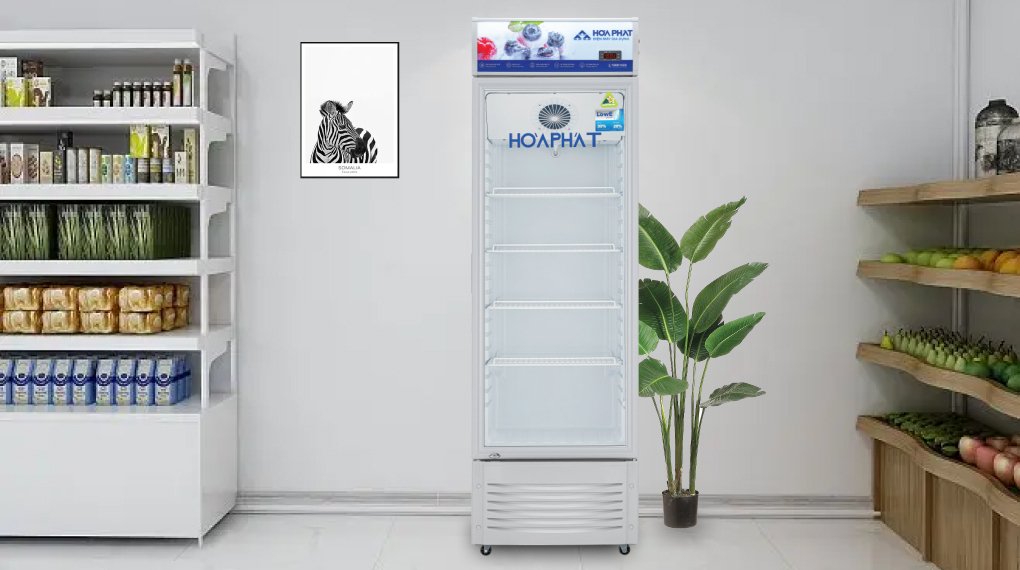tủ mát hoà phát 280 lít hsr d6280
