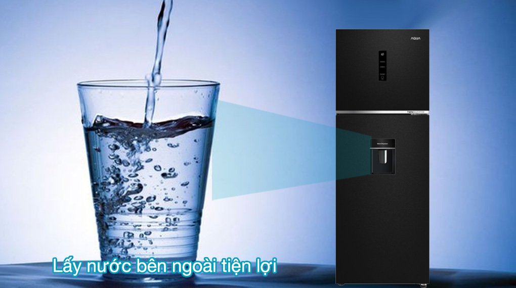tủ lạnh aqua inverter 347 lít aqr-t400fa(wfb)