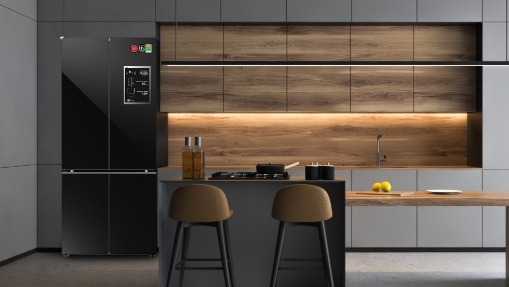 tủ lạnh panasonic inverter 510 lít nr-x561bk-vn