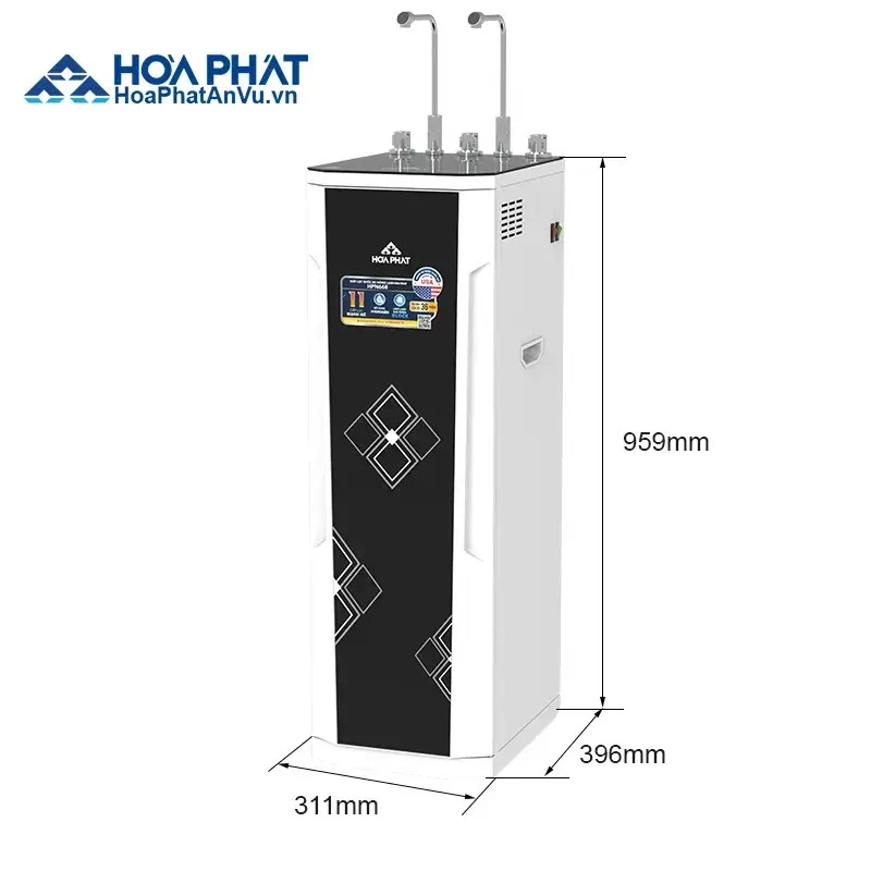máy lọc nước ro nóng nguội lạnh hòa phát hpn668