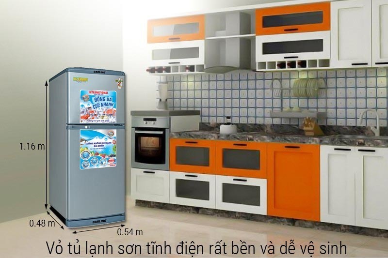 tủ lạnh darling 140 lít nad-1480c