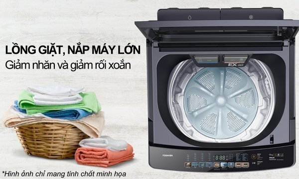 máy giặt toshiba inverter 15 kg aw-duhn1600lv(mg)