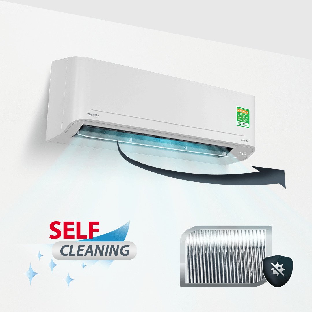 máy lạnh toshiba inverter 1.5 hp ras-h13s5kcv2g-v