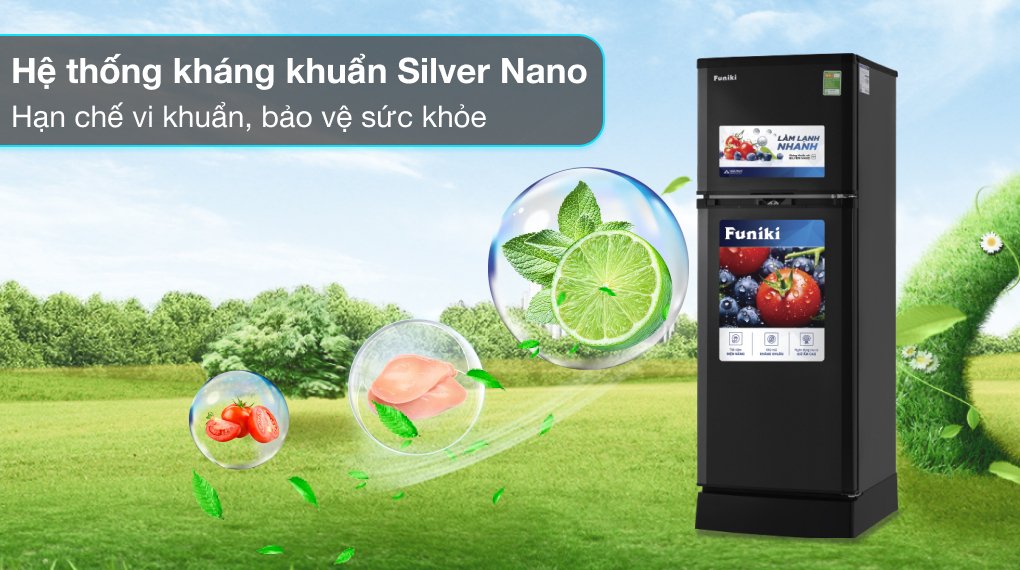 tủ lạnh funiki 147 lít hr t6147tdg