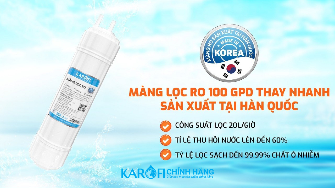 máy lọc nước ro karofi livotec 606 10 lõi