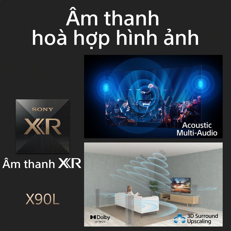 smart tivi sony 85-inch 4k mini led k-85xr90