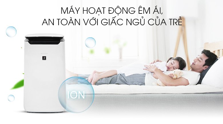 máy lọc không khí sharp fp-j60e-w 38w