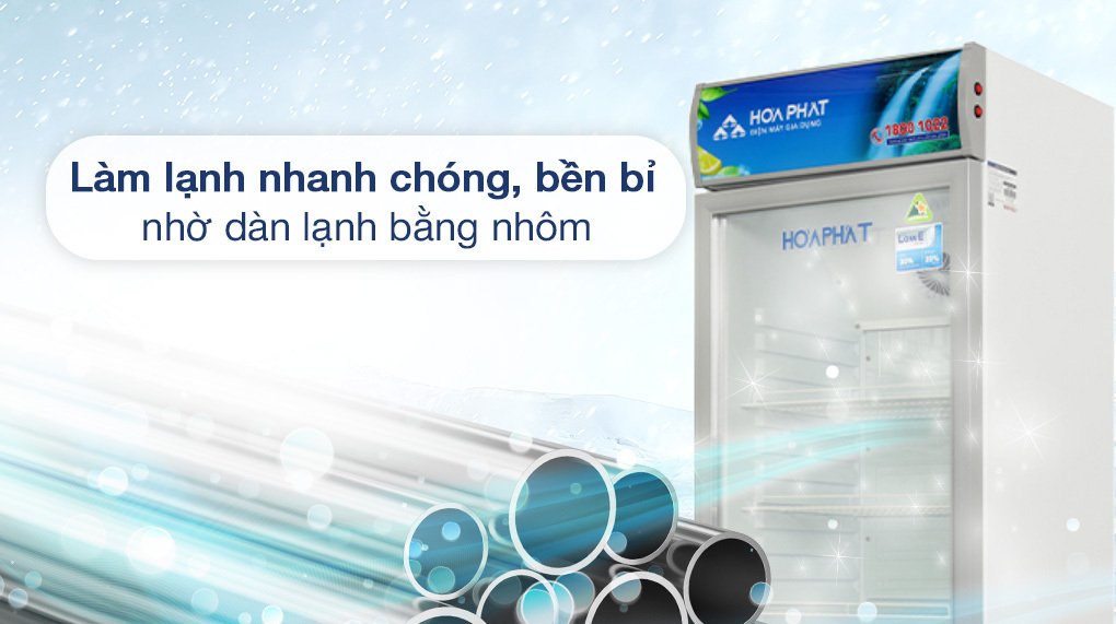 tủ mát hoà phát 280 lít hsr s6280