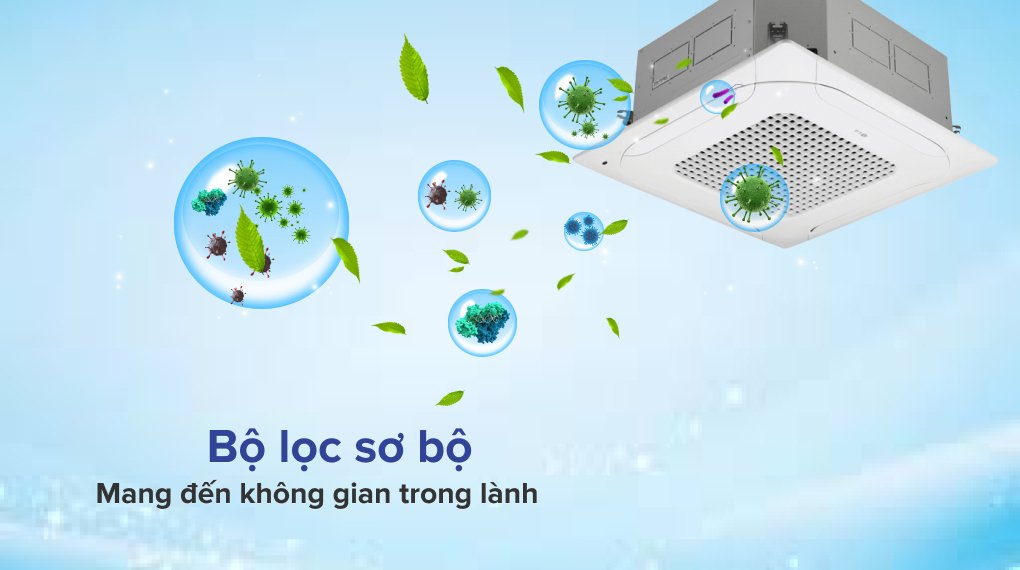 máy lạnh âm trần lg inverter 4 hướng ztnq48gmla0/zuad1