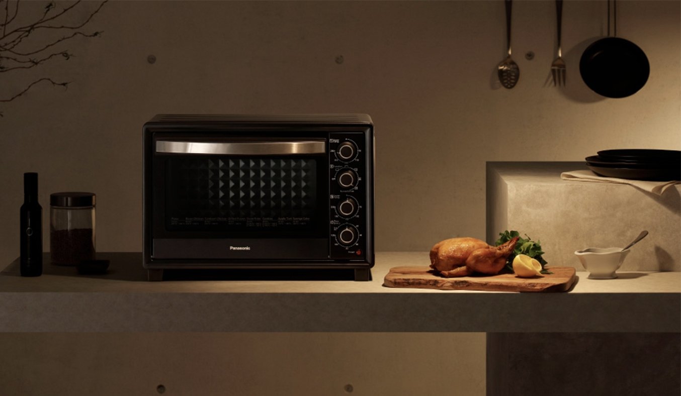 lò nướng panasonic 38 lít nb-h3801kra