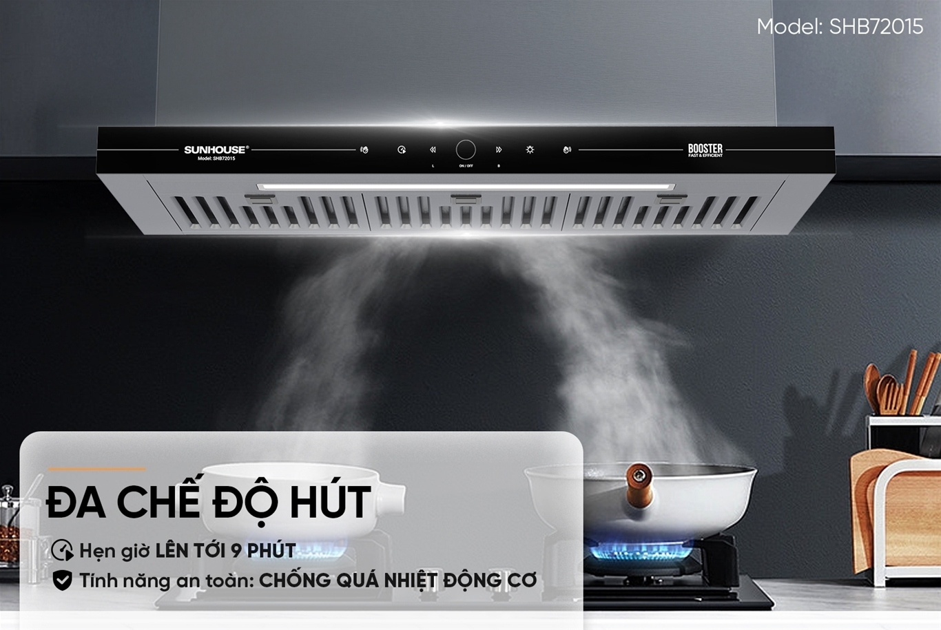 máy hút mùi âm tủ sunhouse shb72015