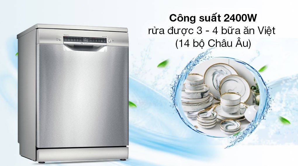 máy rửa chén độc lập bosch sms4emi06e