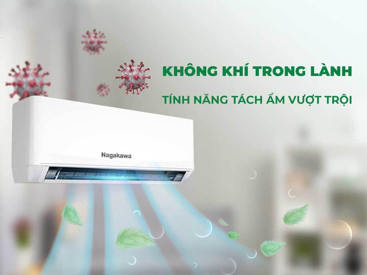 máy lạnh nagakawa inverter 2.5 hp nis-c24r2u51