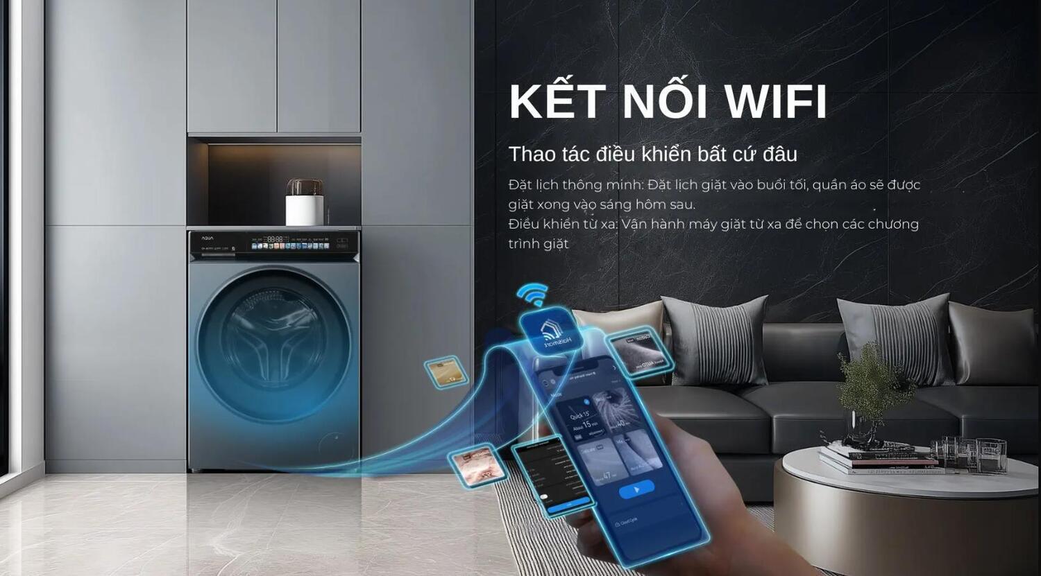 máy giặt aqua inverter 12 kg aw12-b4377u1l(gn)