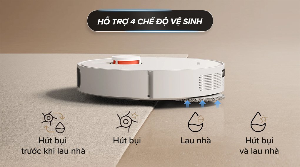 robot hút bụi lau nhà xiaomi x20+