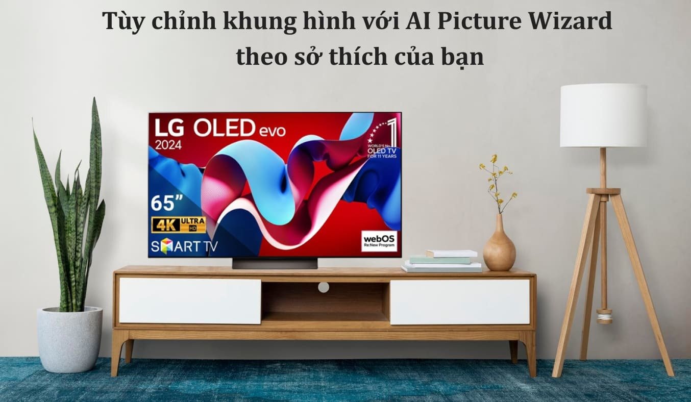 smart tivi oled lg 4k 65 inch oled65c4psa