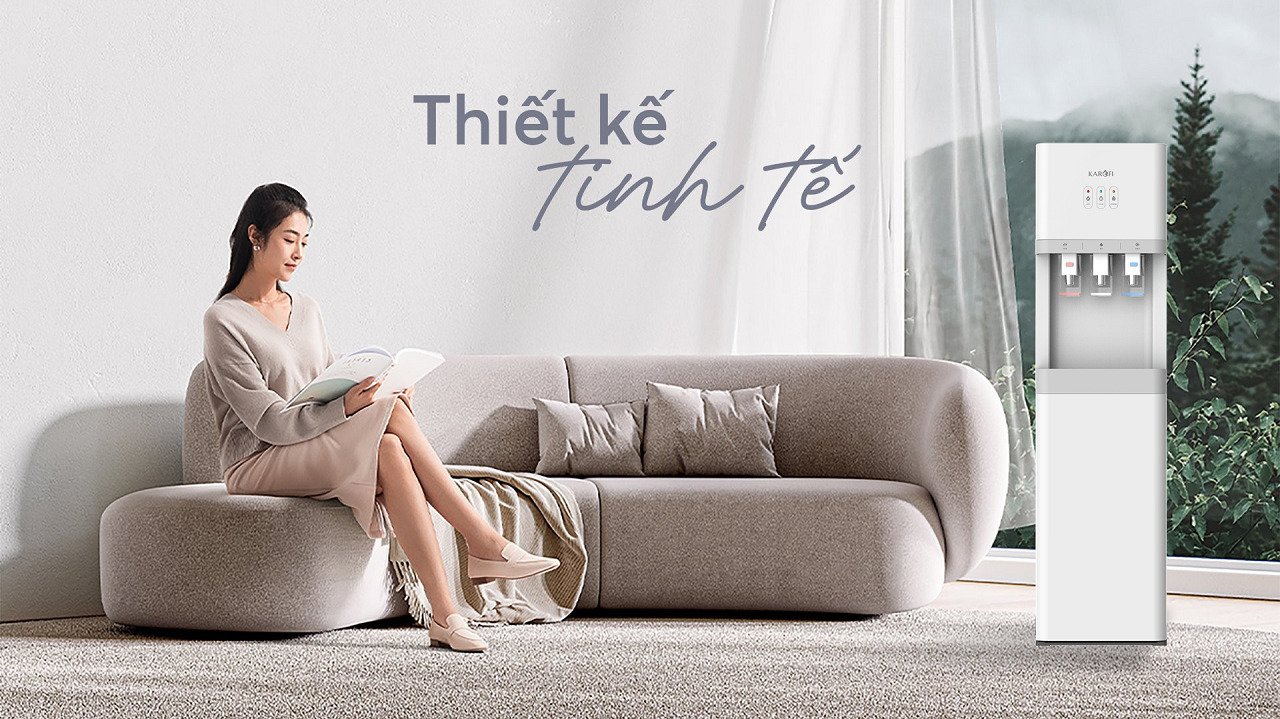 cây nước nóng lạnh nguội karofi hcv208