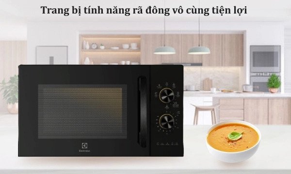 lò vi sóng có nướng electrolux 23 lít emg23k22b
