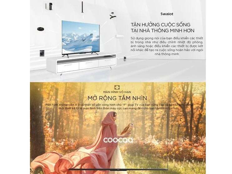 google tivi coocaa 4k 65 inch 65y73