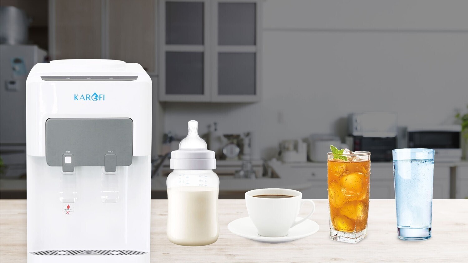 cây nóng lạnh karofi úp bình hc16