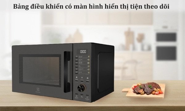 lò vi sóng có nướng electrolux 30 lít emg30d22bm