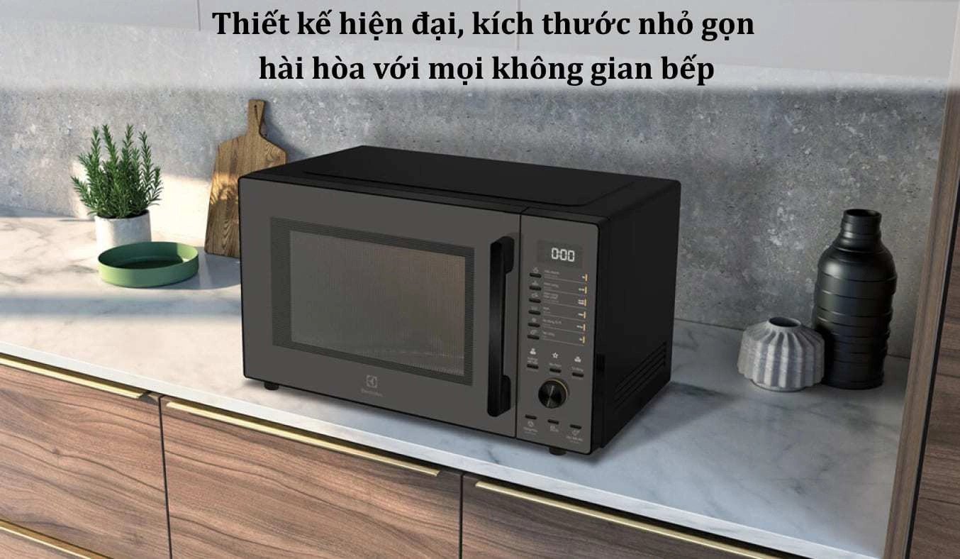 lò vi sóng có nướng electrolux 30 lít emg30d22bm