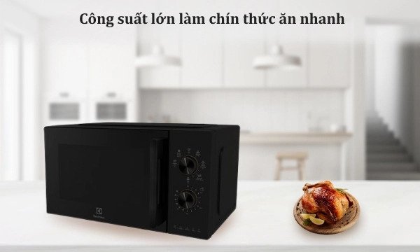 lò vi sóng có nướng electrolux 20 lít emg20k22b