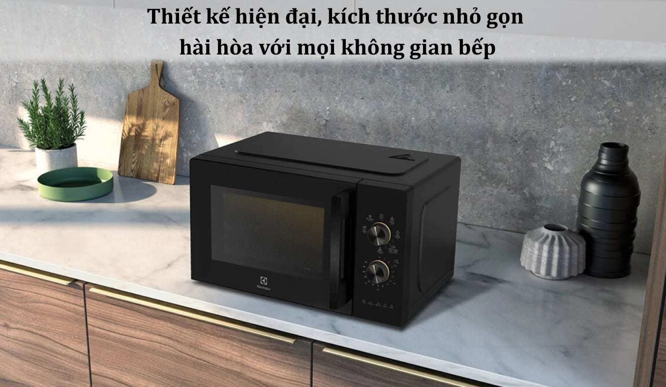 lò vi sóng có nướng electrolux 23 lít emg23k22b