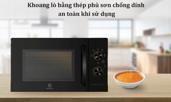 lò vi sóng có nướng electrolux 23 lít emg23k22b