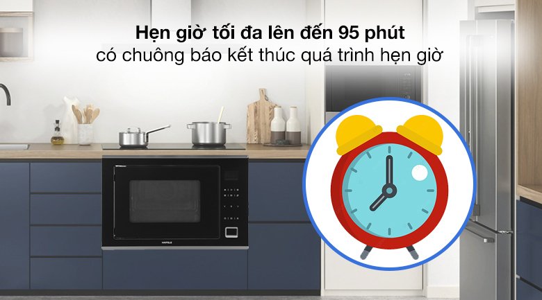 lò vi sóng có nướng lắp âm hafele hm-b38c (538.01.111) 32 lít