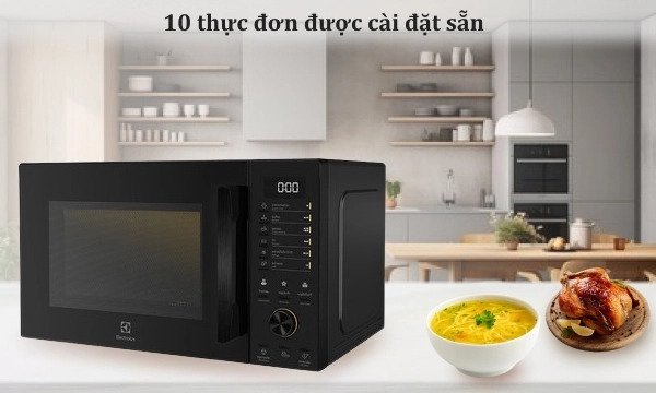lò vi sóng có nướng electrolux 23 lít emg23d22b