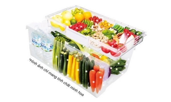 tủ lạnh hitachi inverter 617 lít r-hw620rv x