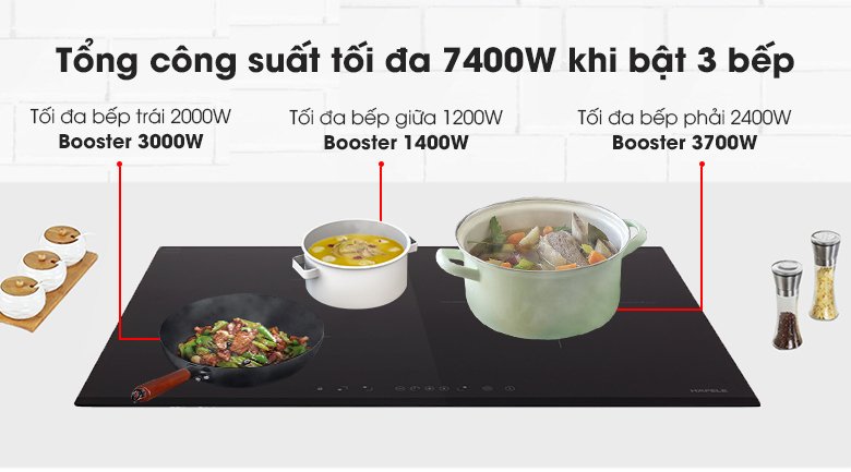 bếp từ 3 vùng nấu lắp âm hafele hc-is773ea (535.02.242)