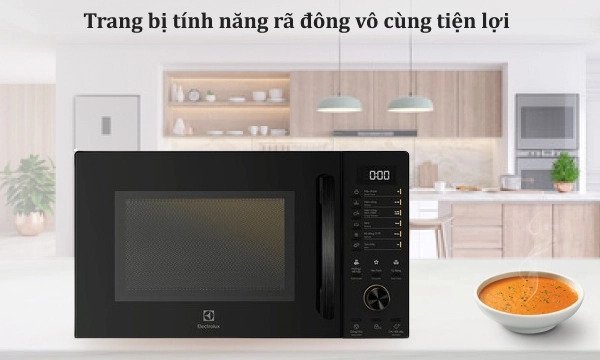 lò vi sóng có nướng electrolux 23 lít emg23d22b