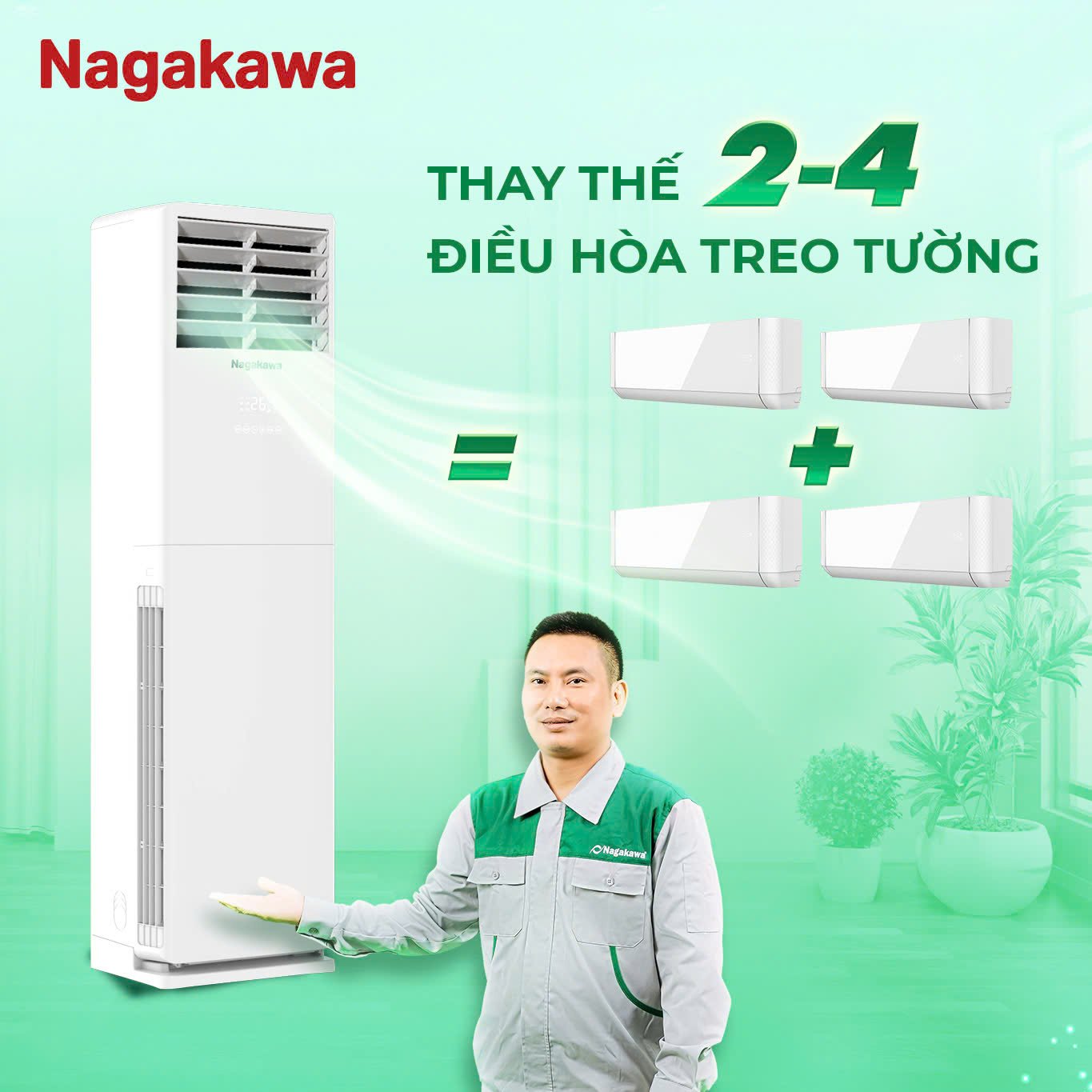 máy lạnh tủ đứng nagakawa 3.0hp np-c28r1k58