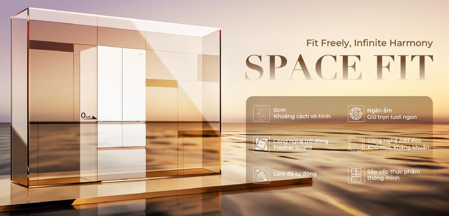 tủ lạnh aqua inverter 512 lít multi door aqr-ma585xa(mc)u1