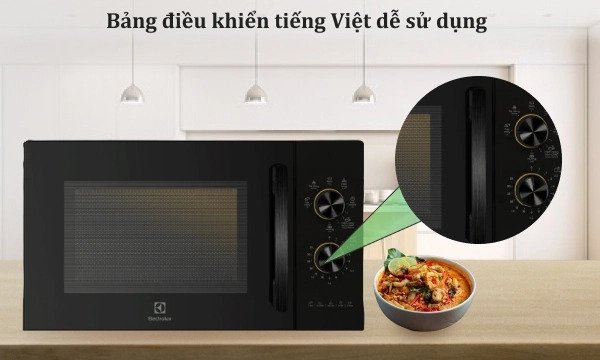 lò vi sóng có nướng electrolux 23 lít emg23k22b