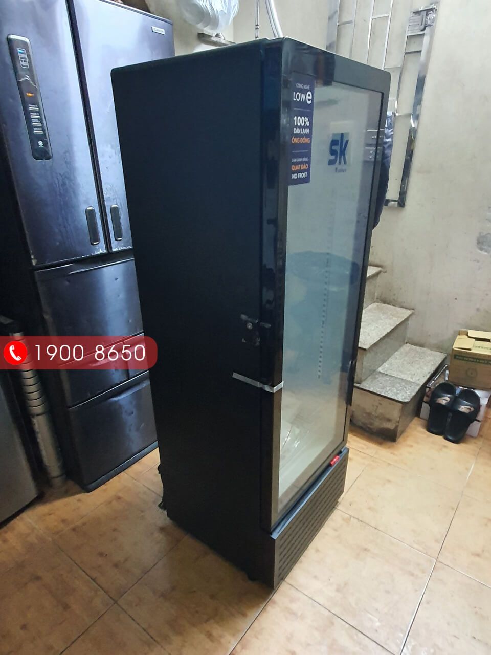 tủ mát sumikura 250 lít sksc-250/js dàn đồng