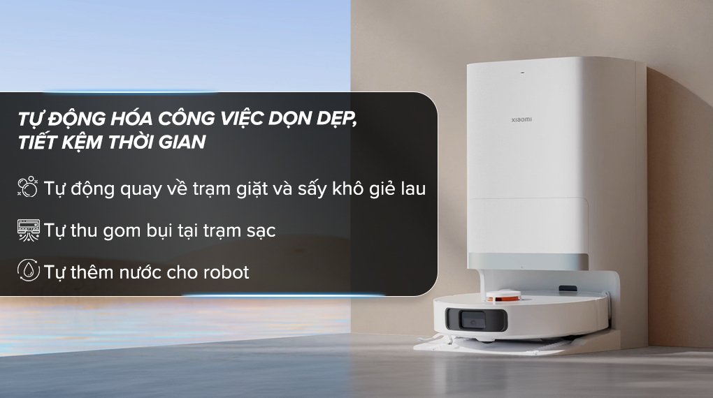 robot hút bụi lau nhà xiaomi x20+