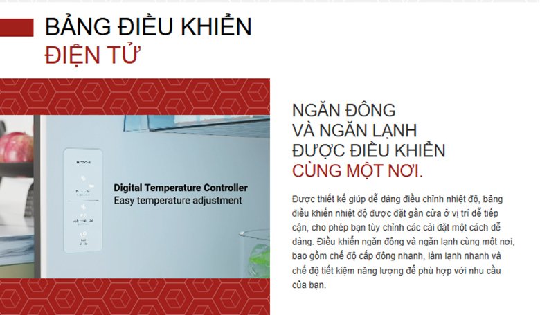 tủ lạnh hitachi inverter grand carbon 409 lít hrtn6443sgbkvn