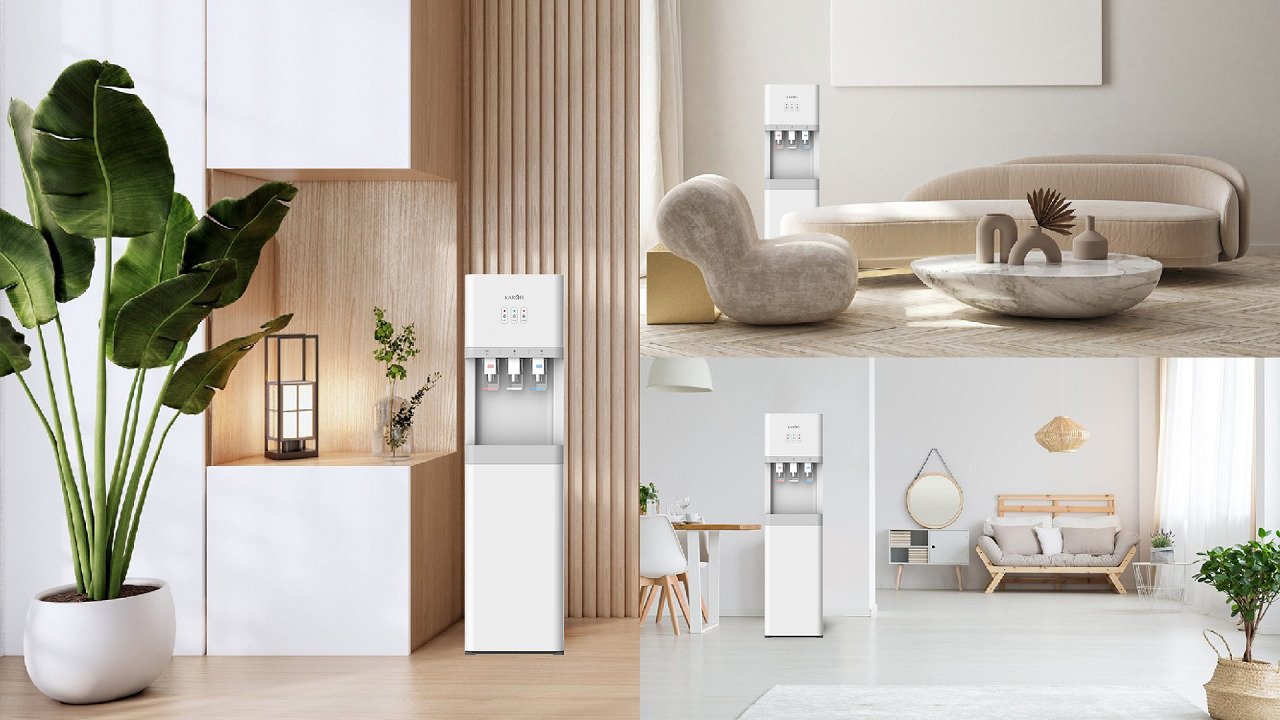 cây nước nóng lạnh nguội karofi hcv208